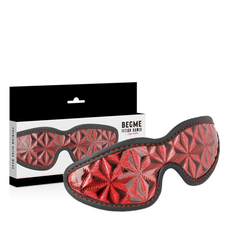 BEGME - MSCARA CEGA PREMIUM RED EDITION COM FORRO DE NEOPRENE - Sexshoptuga  Sexshoptuga 