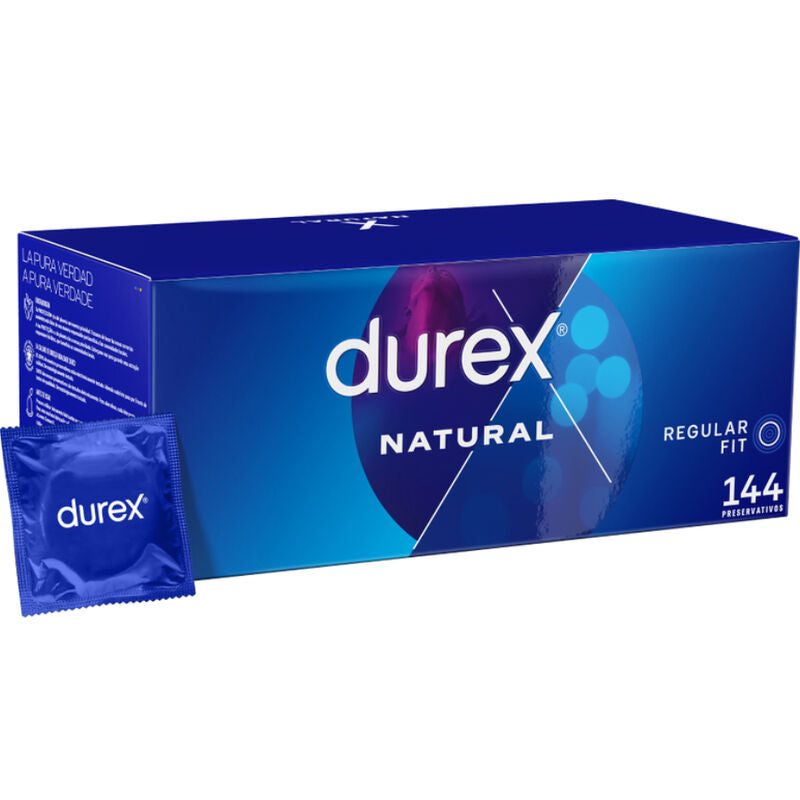 DUREX - NATURAL 144 UNIDADES - Sexshoptuga Sexshoptuga 