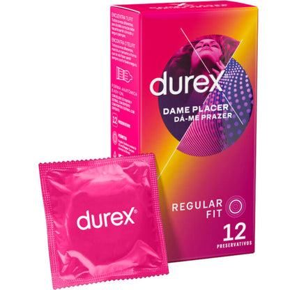 DUREX - PLACADOR DAME 12 UNIDADES - Sexshoptuga 