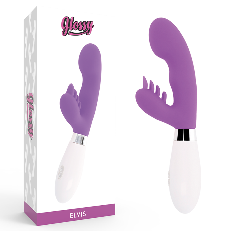 GLOSSY - COELHO ELVIS ROXO - Sexshoptuga 