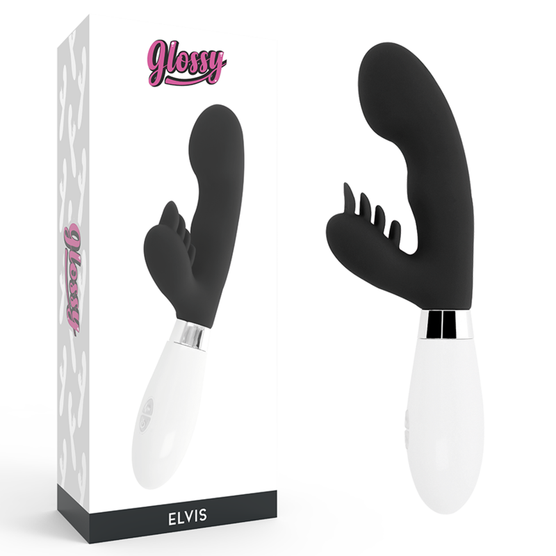 GLOSSY - ELVIS COELHO PRETO - Sexshoptuga  Sexshoptuga 