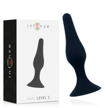 INTENSE - ANAL NÍVEL 2 11,5CM PRETO - Sexshoptuga  Sexshoptuga 