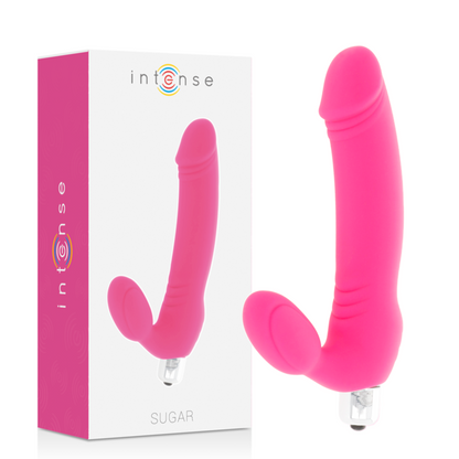 INTENSE - AÚCAR SETE VELOCIDADES SILICONE FUSHSIA - Sexshoptuga 