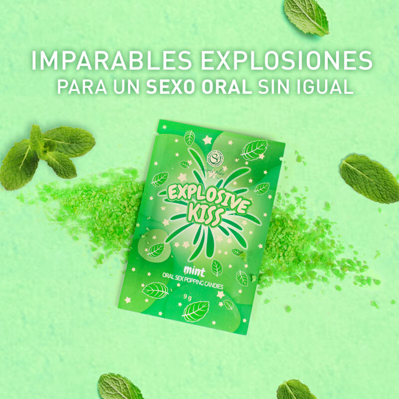 SECRETPLAY - DOCES EXPLOSIVOS DE MENTA - Sexshoptuga  Sexshoptuga 