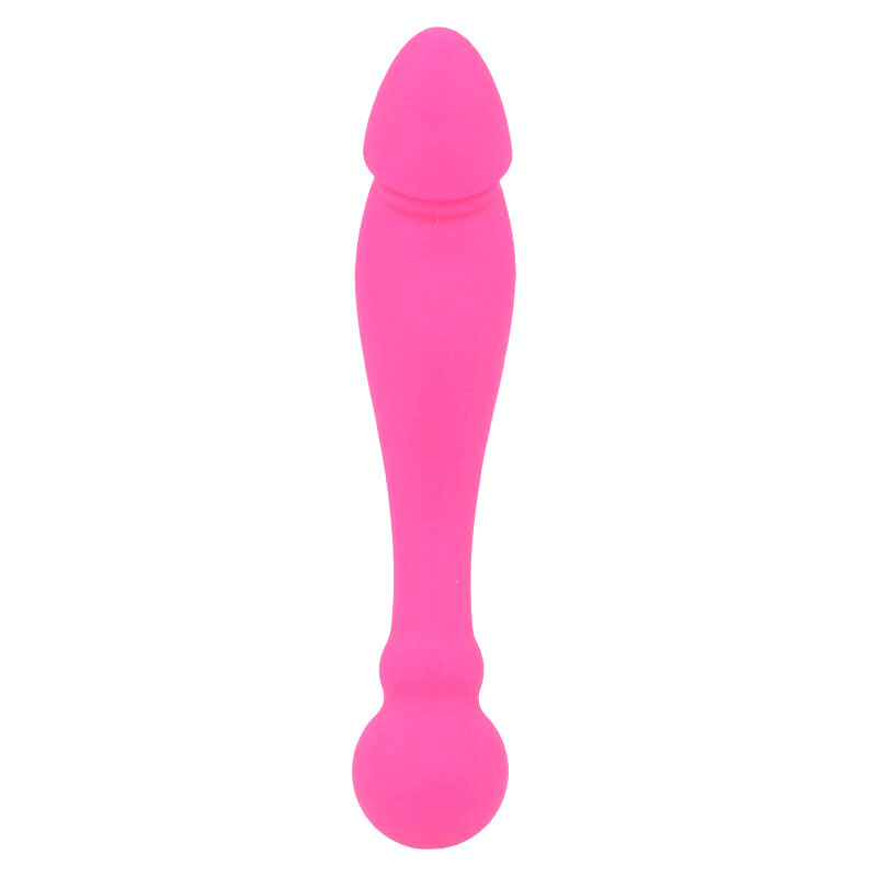 INTENSE - SILICONE RICK DUAL ROSA - Sexshoptuga  Sexshoptuga 