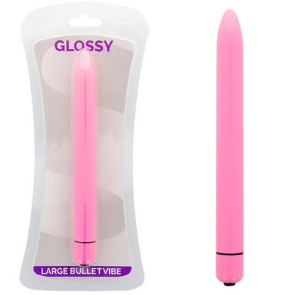 GLOSSY - VIBRADOR SLIM DEEP ROSE - Sexshoptuga 