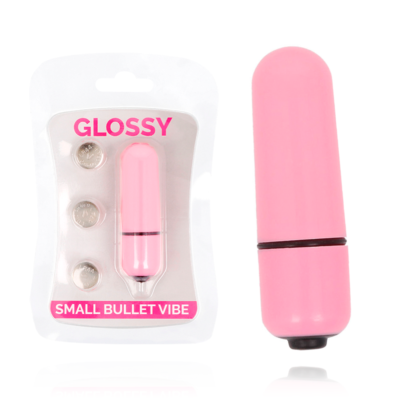 GLOSSY - PEQUENO BALA VIBE ROSA - Sexshoptuga 