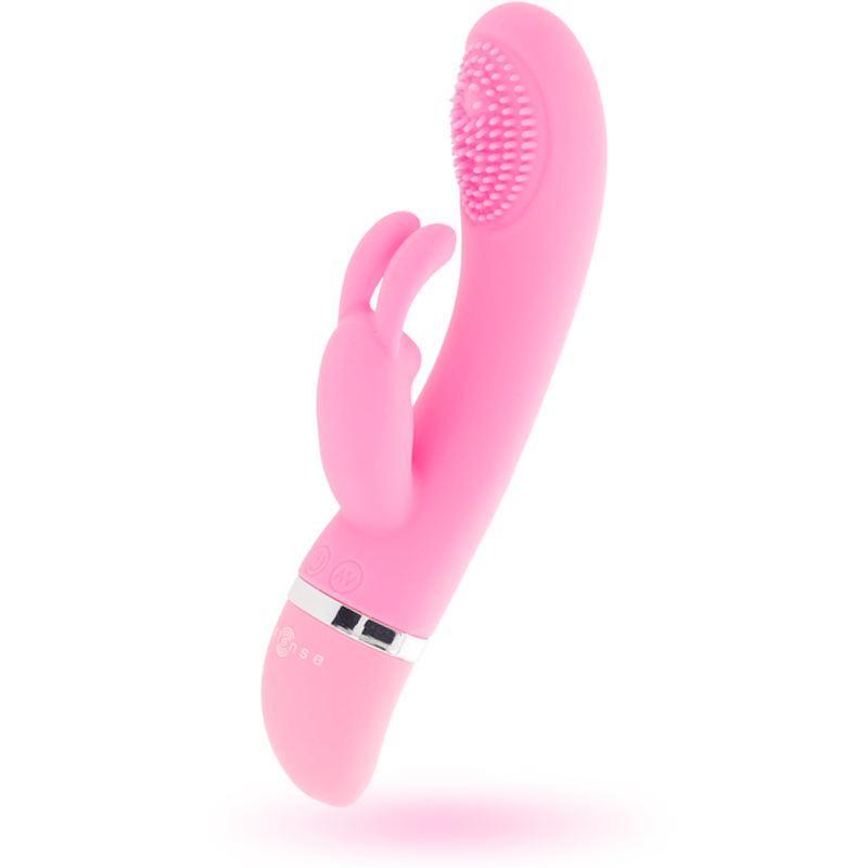 INTENSE - VIBRADOR OSCILANTE SUSY COELHO DE SILICONE ROSA - Sexshoptuga 