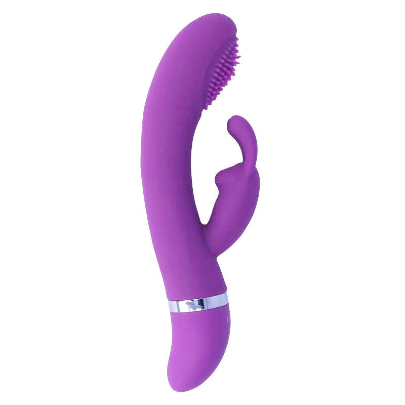 INTENSE - VIBRADOR OSCILANTE SUSY SILICON RABBIT LILAC - Sexshoptuga  Sexshoptuga 