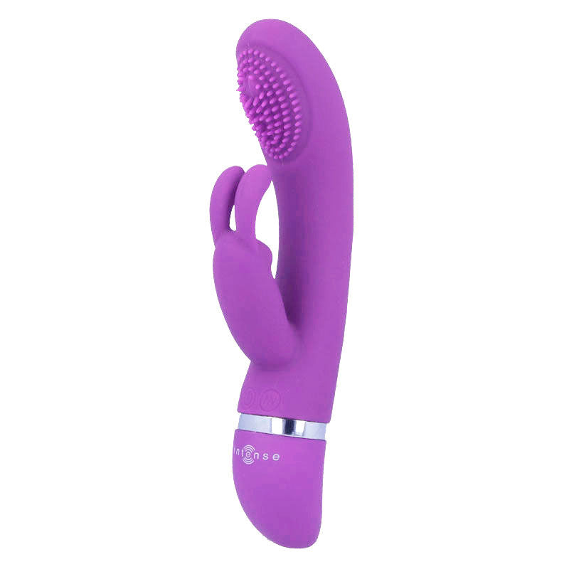 INTENSE - VIBRADOR OSCILANTE SUSY SILICON RABBIT LILAC - Sexshoptuga  Sexshoptuga 