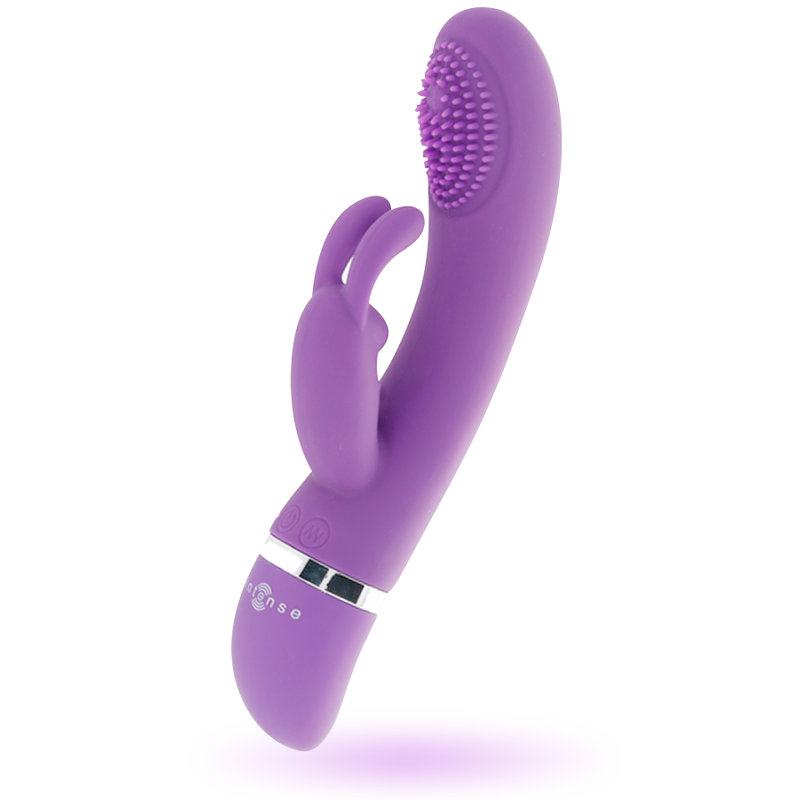 INTENSE - VIBRADOR OSCILANTE SUSY SILICON RABBIT LILAC - Sexshoptuga  Sexshoptuga 