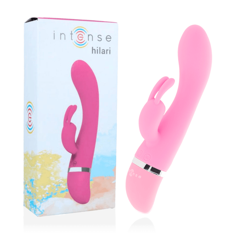 INTENSE - VIBRADOR HILARI ROSA SILICON LUXE - Sexshoptuga 