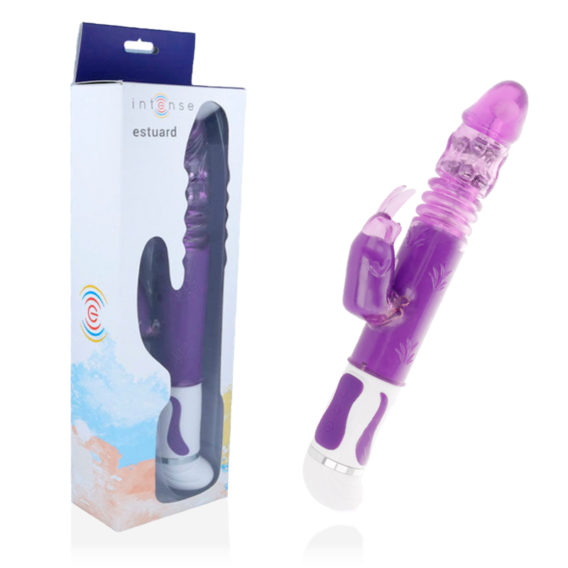 INTENSE - VIBRADOR ROTADOR ESTUARD UP&DOWN LIlás - Sexshoptuga 