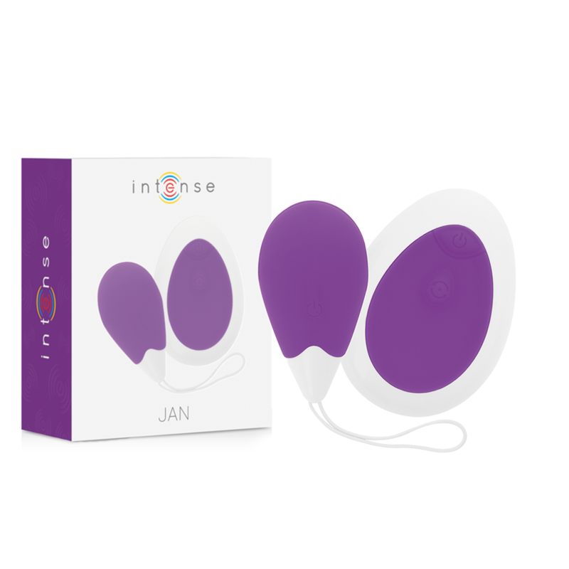 INTENSE - OVO VIBRANTE DE CONTROLE REMOTO JAN LILAC - Sexshoptuga  Sexshoptuga 