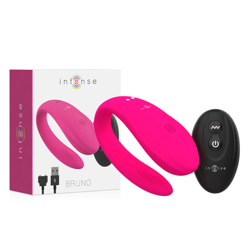 INTENSE - BRUNO PARTNER DOUBLE PLEASURE PINK - Sexshoptuga  Sexshoptuga 