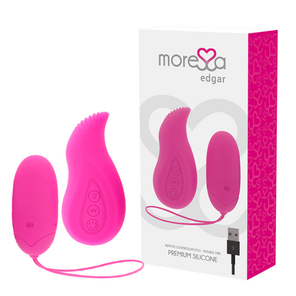 MORESSA - CONTROLE REMOTO DE SILICONE EDGAR PREMIUM - Sexshoptuga 