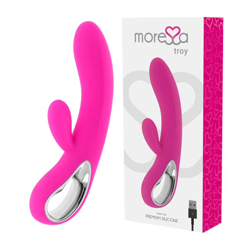 MORESSA - TROY PREMIUM SILICONE RECARREGVEL - Sexshoptuga 