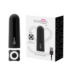 MORESSA - NIX VIBRADOR CONTROLE REMOTO PRETO - Sexshoptuga 