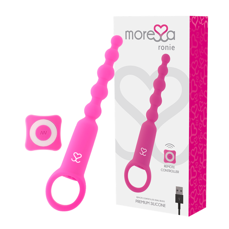 MORESSA - RONIE CONTROLE REMOTO PRAZER ANAL ROSA - Sexshoptuga  Sexshoptuga 