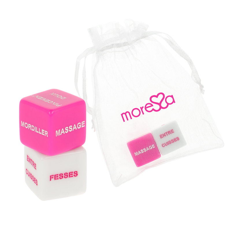 MORESSA - JOGO DE DADOS ERÓTICOS FRANCÊS - Sexshoptuga  Sexshoptuga 