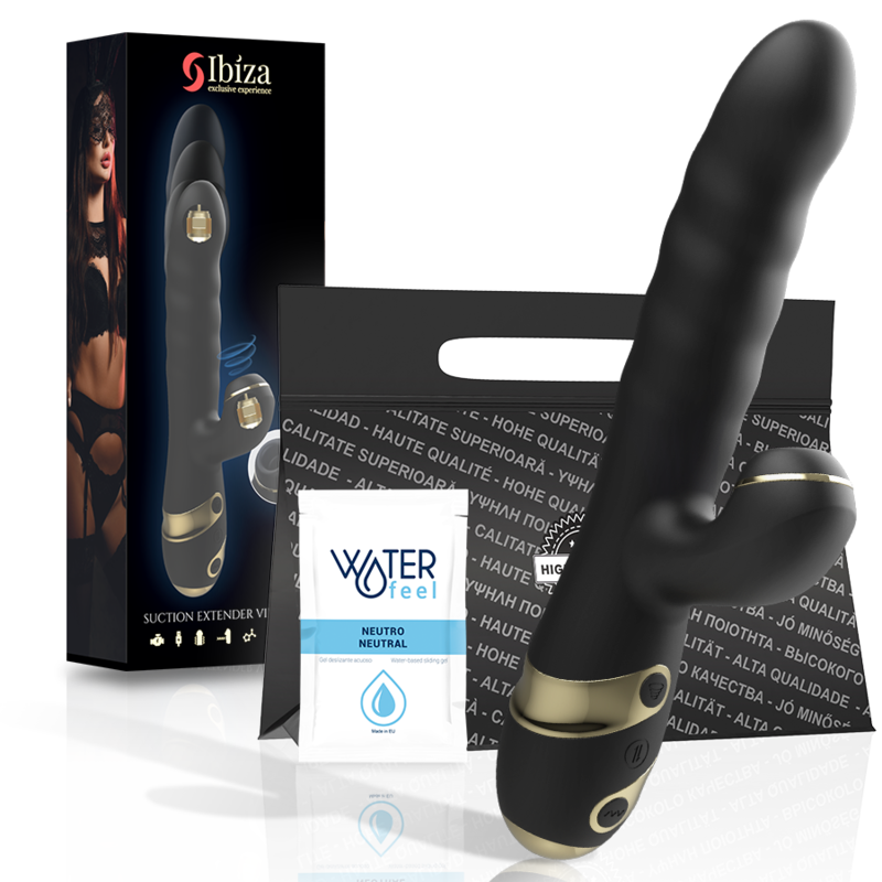 IBIZA - UP & DOWN + VIBRADOR + SUGADOR DE CLITÓRIS - Sexshoptuga  Sexshoptuga 