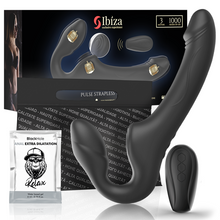 IBIZA - VIBRADOR STRAPLESS COM BOTO DE CONTROLE REMOTO - Sexshoptuga  Sexshoptuga 