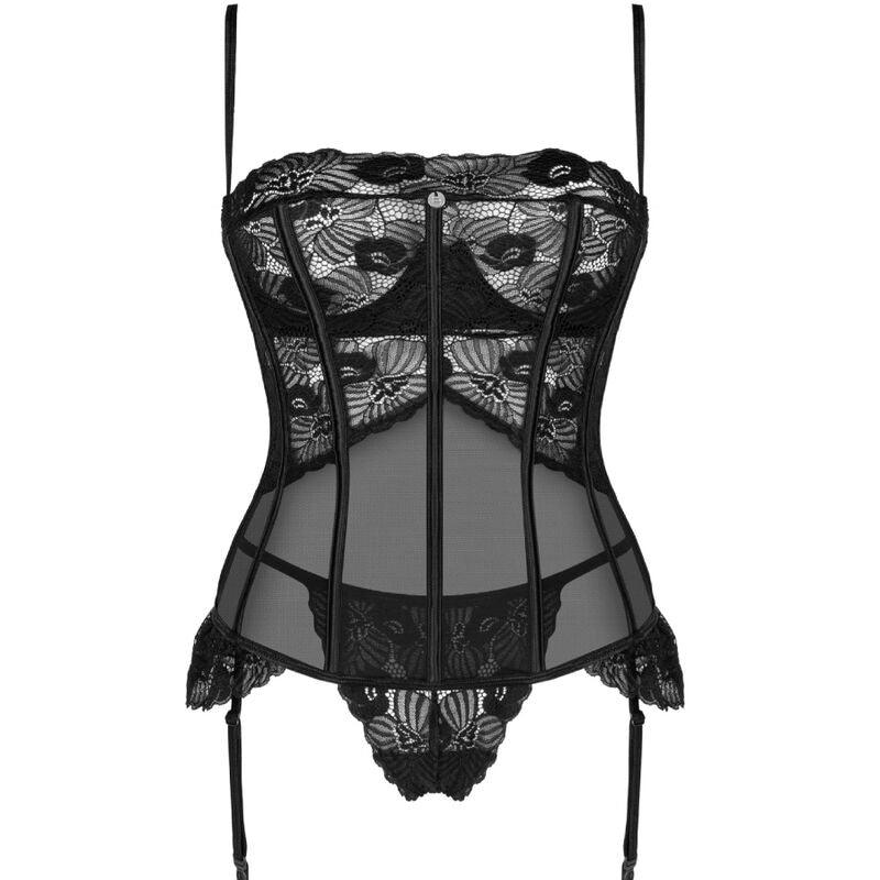 OBSESSIVE - SERENA LOVE CORSET E TANGA M/L - Sexshoptuga 