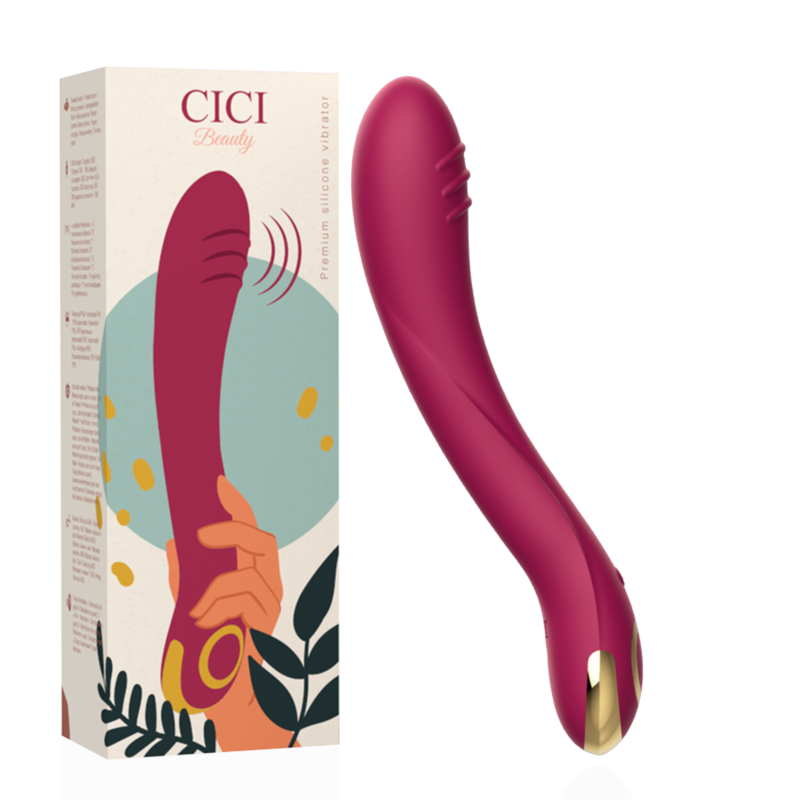 CICI BEAUTY - PREMIUM SILICONE G-SPOT VIBRADOR - Sexshoptuga 