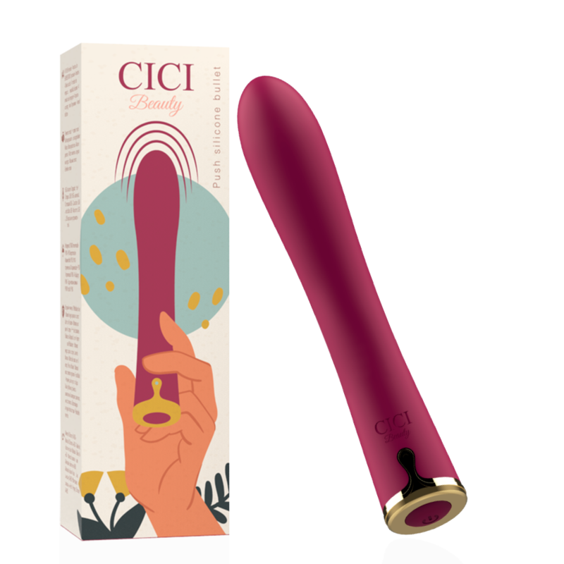 CICI BEAUTY - PREMIUM SILICONE PUSH BULLET - Sexshoptuga 