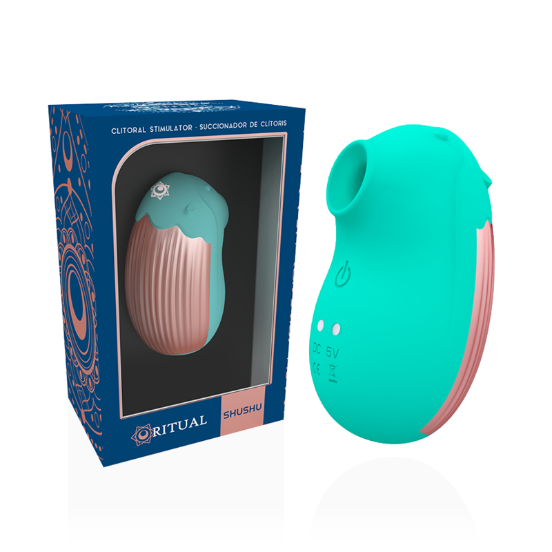 RITHUAL - SHUSHU 2.0 NOVA GERAO CLITORAL AQUA - Sexshoptuga 