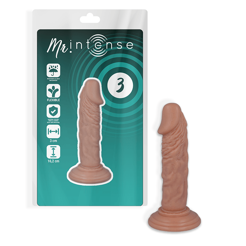 MR INTENSE - 3 REALISTIC PENIS 16.2 CM -O- 3 CM - Sexshoptuga 