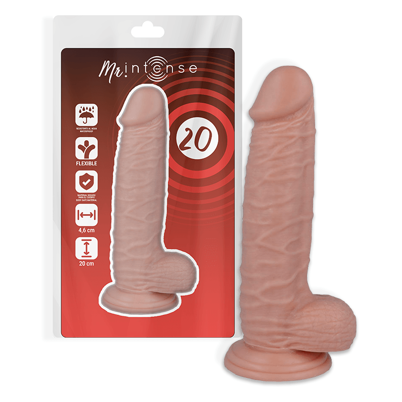 MR INTENSE - 20 REALISTIC PENIS 20 CM -O- 4.6 CM - Sexshoptuga 