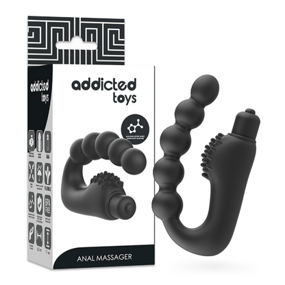 ADDICTED TOYS - MASSAGER ANAL PROSTTICO COM VIBRAO - Sexshoptuga 