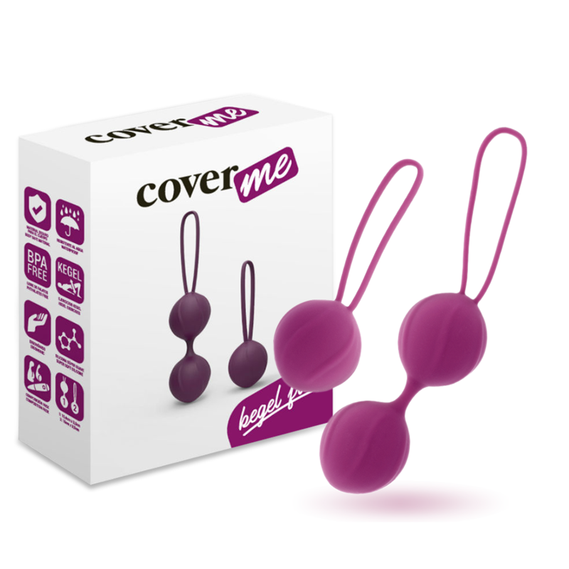 COVERME - TREINADOR PÉLVICO LILÁS KEGEL - Sexshoptuga  Sexshoptuga 