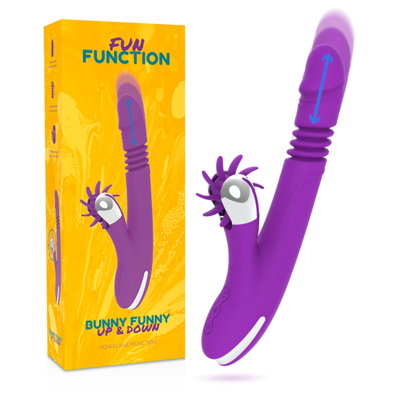 FUN FUNCTION - COELHO ENGRAÇADO PARA CIMA E PARA BAIXO 2.0 - Sexshoptuga 