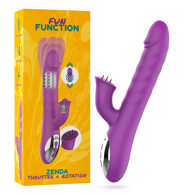 FUN FUNCTION - ZENDA THRUSTER E ROTAÇÃO - Sexshoptuga  Sexshoptuga 