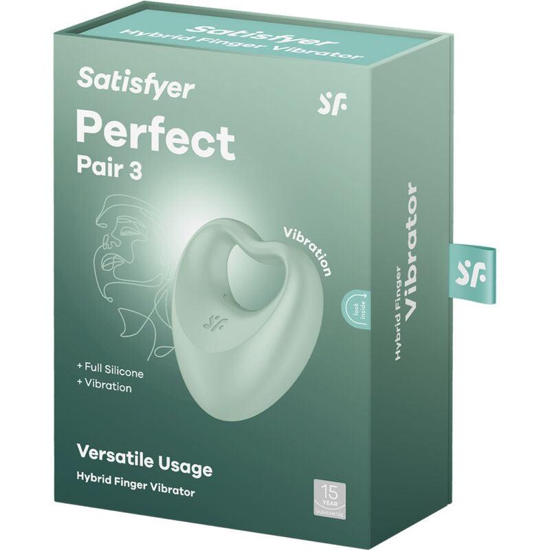 SATISFYER - PAR PERFEITO 3 VERDE - Sexshoptuga 