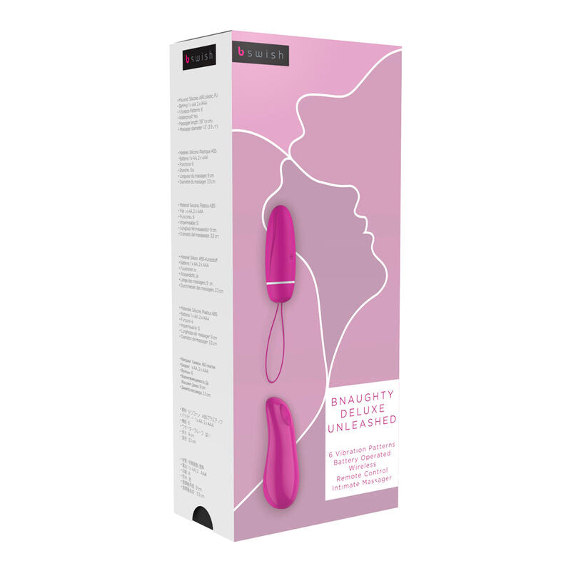 B SWISH - BNAUGHTY DELUXE LIBERADO FRAMBOESA - Sexshoptuga 