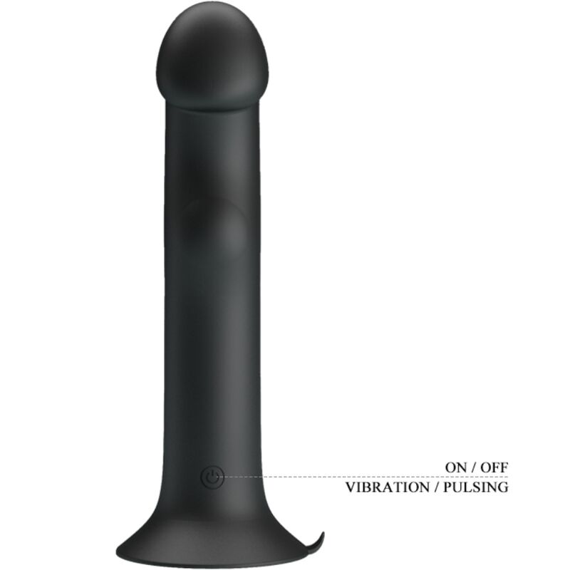 PRETTY LOVE - VIBRADOR MURRAY E SUCKER DE CLITÓRIS PRETO - Sexshoptuga  Sexshoptuga 