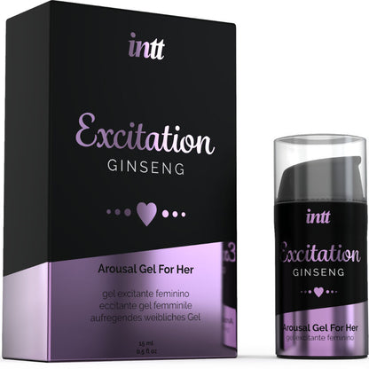 INTT LUBRICANTS - GEL ESTIMULANTE E EXCITANTE ÍNTIMO CALOR ATIVADOR DE DESEJO SEXUAL - Sexshoptuga 