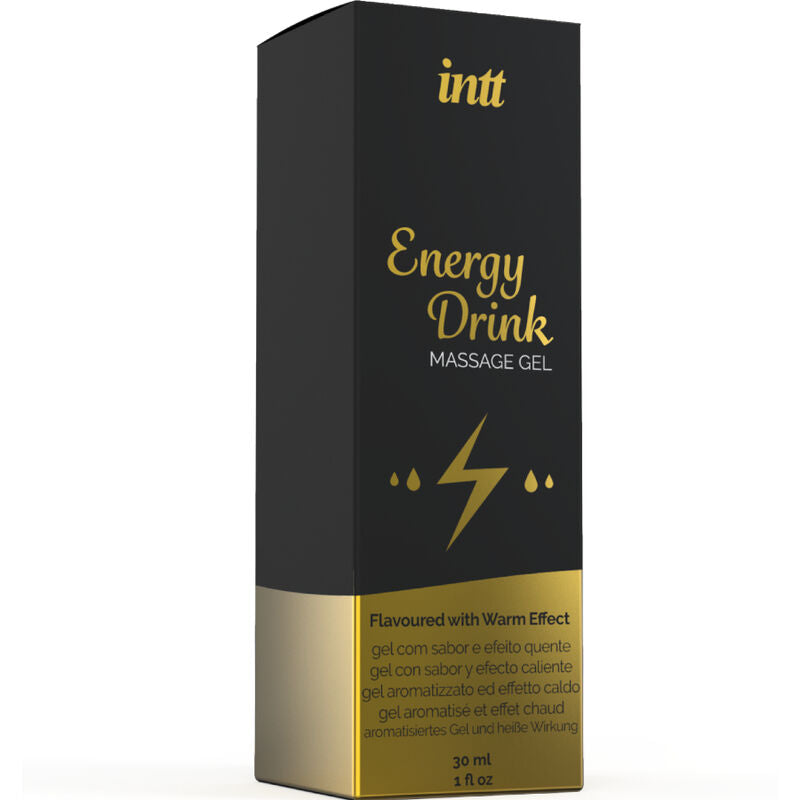 INTT MASSAGE & ORAL SEX - GEL DE MASSAGEM COM ENERGIA AROMATIZADA BEBIDA E EFEITO AQUECENTE - Sexshoptuga  Sexshoptuga 