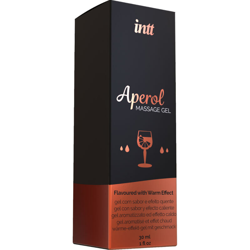 INTT MASSAGE & ORAL SEX - GEL DE MASSAGEM APEROL EFEITO DE CALOR INTENSO - Sexshoptuga  Sexshoptuga 