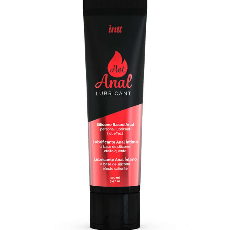 INTT LUBRICANTS - LUBRIFICANTE ANAL ÍNTIMO À BASE DE SILICONE COM EFEITO DE AQUECIMENTO - Sexshoptuga 