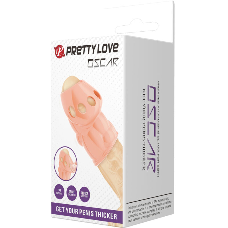 PRETTY LOVE - OSCAR NATURAL PÊNIS MAIS ESPESSO - Sexshoptuga  Sexshoptuga 