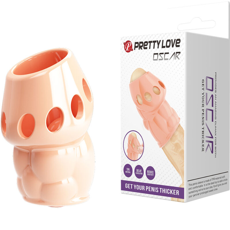 PRETTY LOVE - OSCAR NATURAL PÊNIS MAIS ESPESSO - Sexshoptuga  Sexshoptuga 