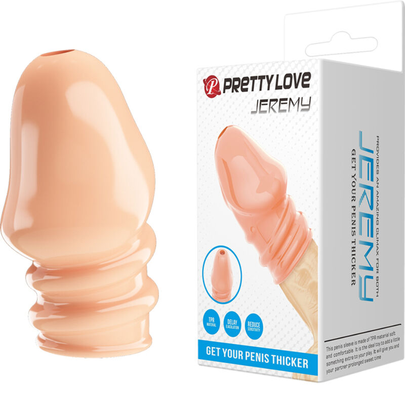 PRETTY LOVE - JEREMY NATURAL PÊNIS MAIS ESPESSO - Sexshoptuga  Sexshoptuga 