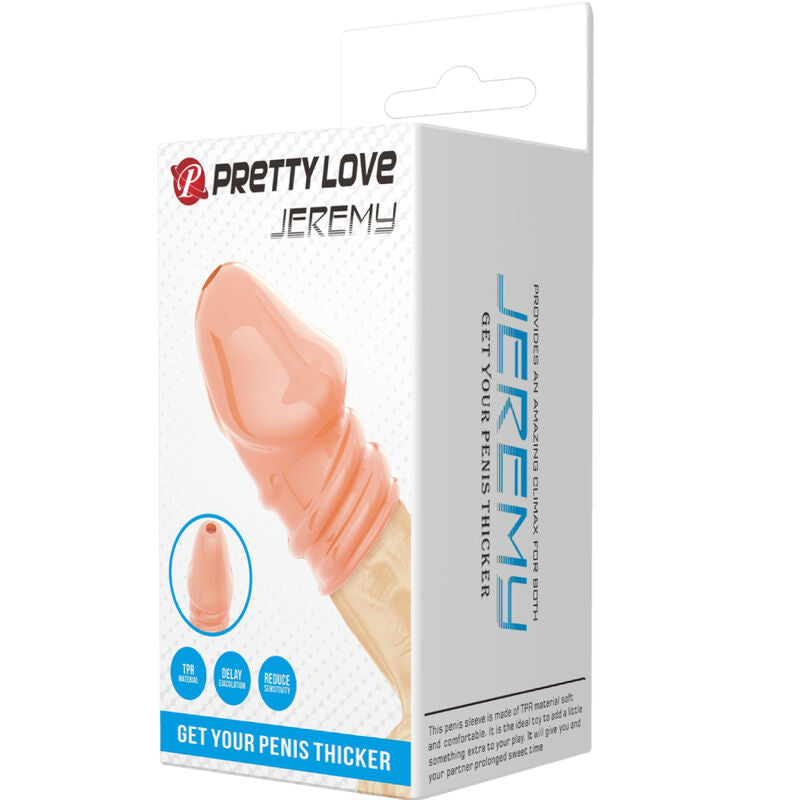 PRETTY LOVE - JEREMY NATURAL PÊNIS MAIS ESPESSO - Sexshoptuga  Sexshoptuga 