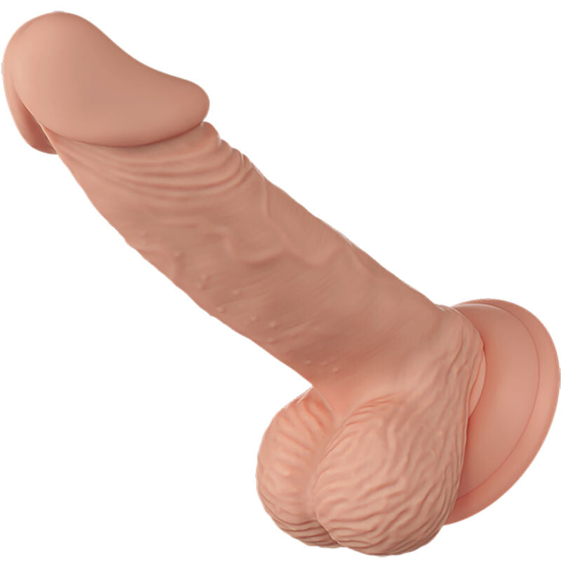 BAILE - PRETTY LOVE ENCONTRO ZEBULON DILDO REALÍSTICO FLEXÍVEL 19.4 CM NATURAL - Sexshoptuga 