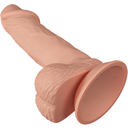 BAILE - PRETTY LOVE ENCONTRO ZEBULON DILDO REALÍSTICO FLEXÍVEL 19.4 CM NATURAL - Sexshoptuga 