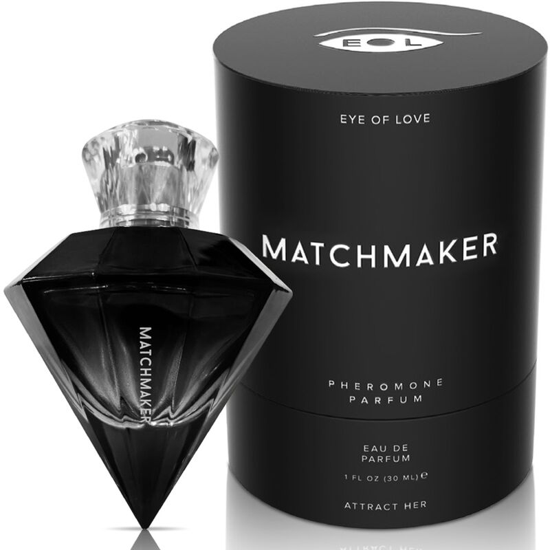 EYE OF LOVE - MATCHMAKER BLACK DIAMOND PHEROMONE PERFUME ATTRACT HER 30 ML - Sexshoptuga  Sexshoptuga 